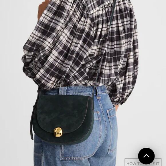 Madewell Handbags - NWT Madewell Dakota Sddle Crossbody Bag